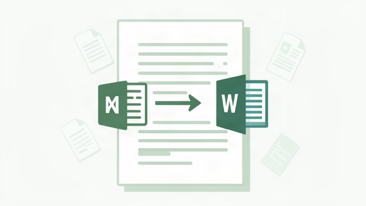 Converting a PDF file into an editable Word document